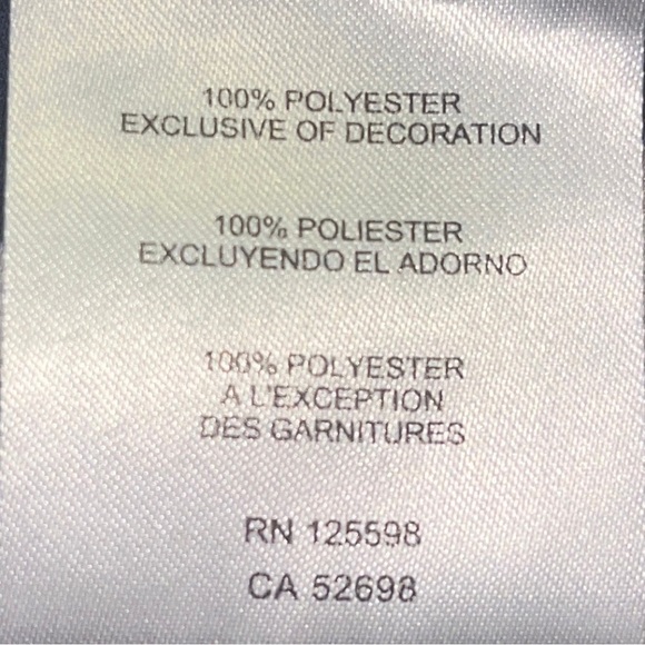 Ellen Tracy Blue Abstract Print Sleeveless Blouse - Size M - Picture 4 of 5